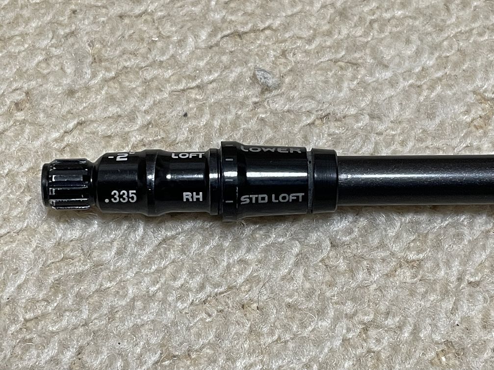 Tour AD IZ-6 (S) テーラーメイド スリーブ付 1W用 ツアーAD S AD