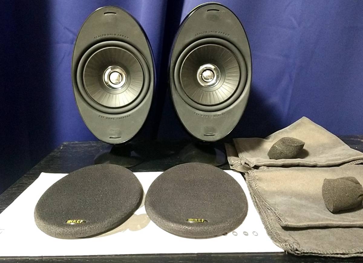 ジャンク扱い KEF HTS3001サテライトスピーカー（片側ツイーター音出ず