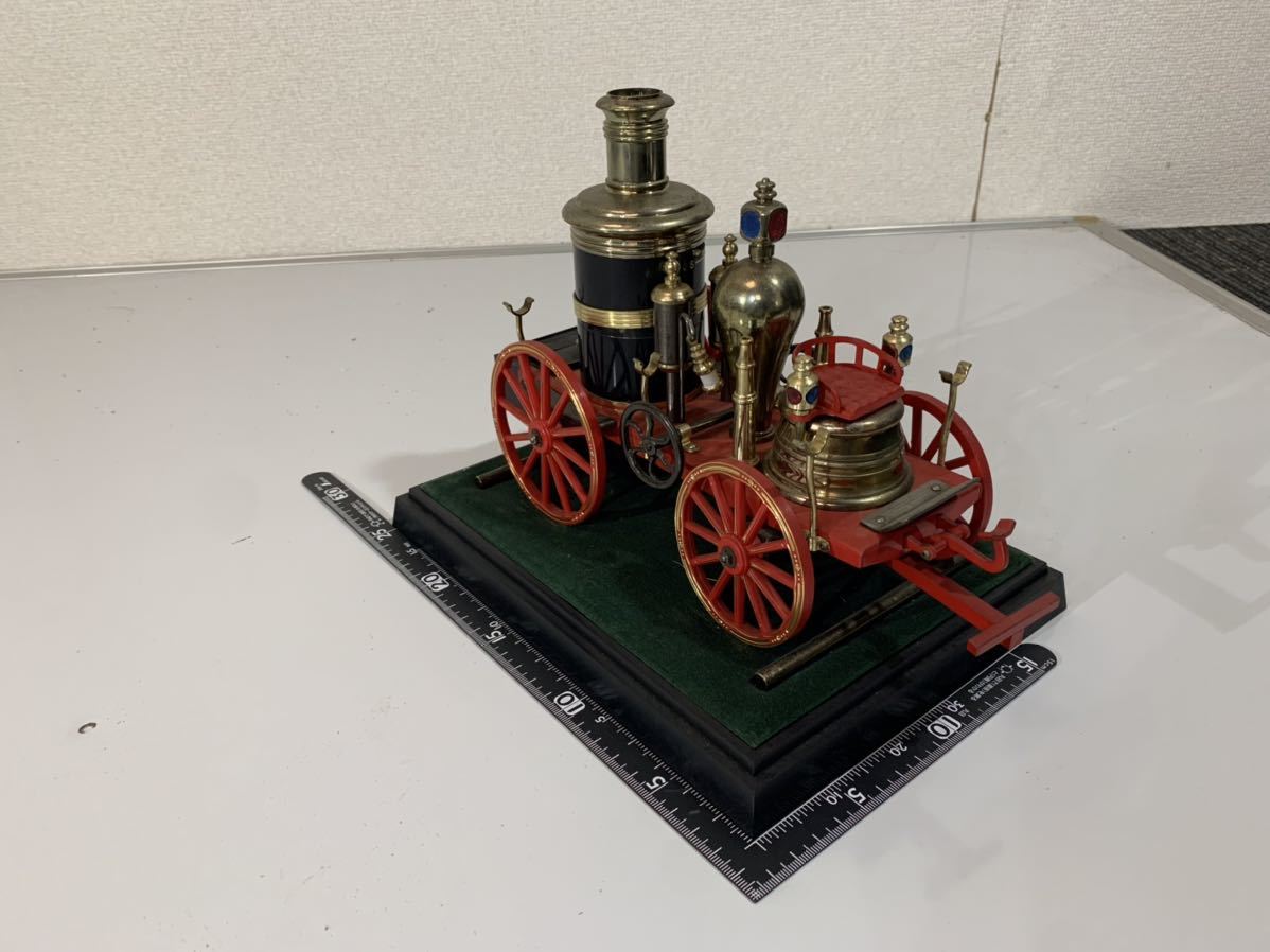 ガスライター THE MISSISSIPI 馬引消防車 1869年 STEAM FIRE ENGINE