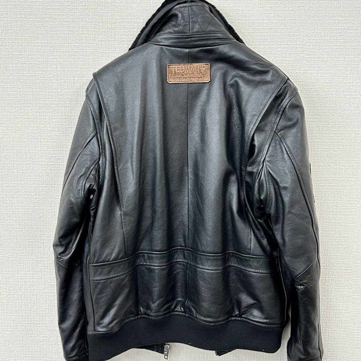 フライトジャケット TEDMAN A-2 レザー (テッドマン) エフ商会 