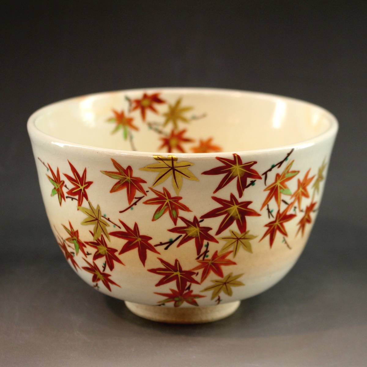 小倉麗子】 紅葉 茶碗 化粧箱 山の錦 楓 | BRITISHFIREWORKS.CO.UK