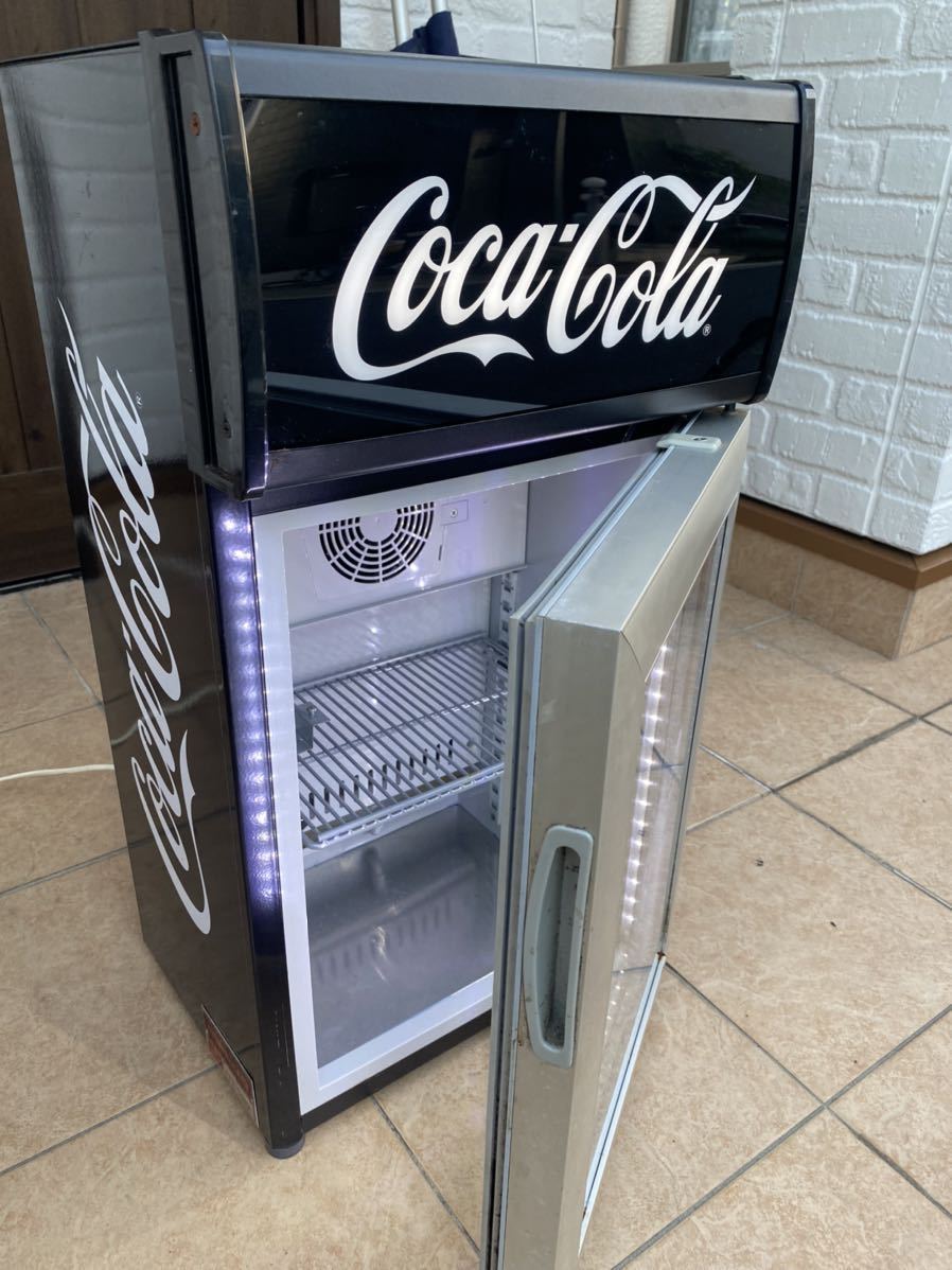 コカコーラ ショーケース 冷蔵庫 LED照明
