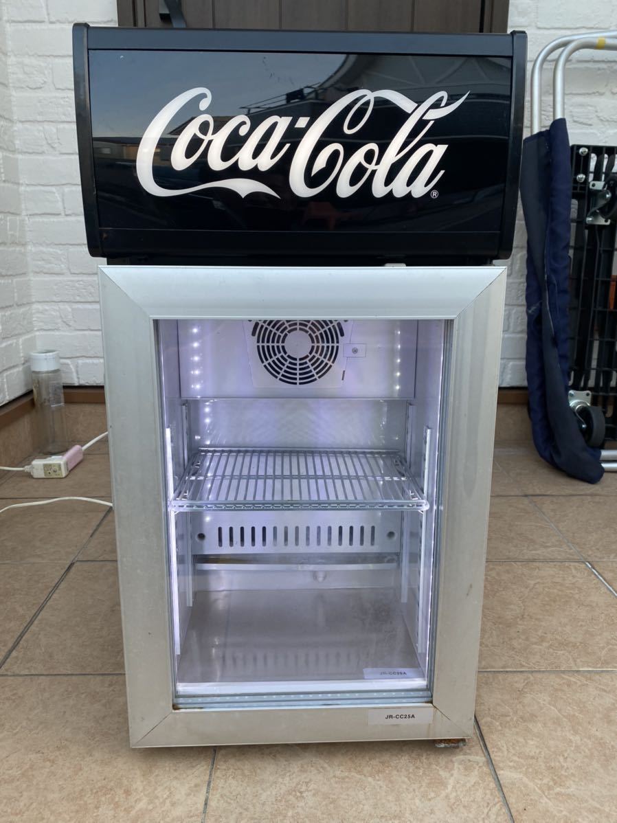 店舗用品 Haier ハイアール 冷蔵ショーケース JR-CC25A Coca-Cola