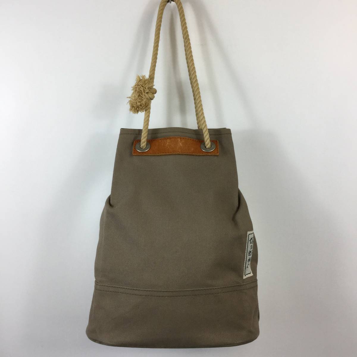 トートバッグ 一澤信三郎帆布 カーキ キャンバス カーキ系 信三郎帆布 