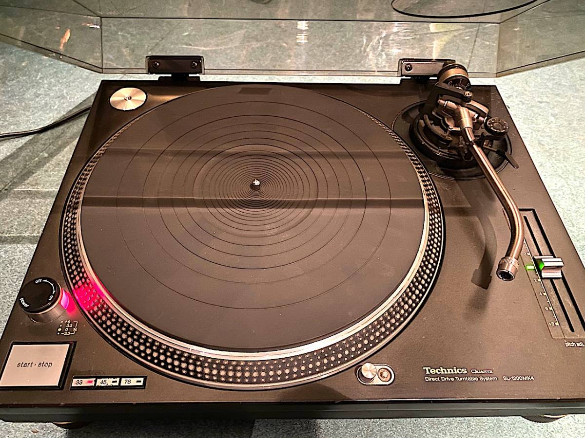 Technics SL-1200MK4 (33/45/78rpm) 人気機種 / SPレコードプレイ