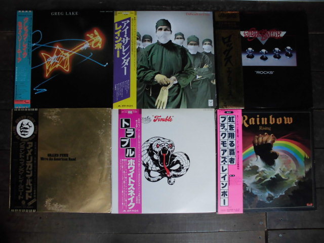 ジャンク品 メタル&frasl;ハードロック&frasl;プログレ&frasl;ジャパメタ 名盤 LP 37枚