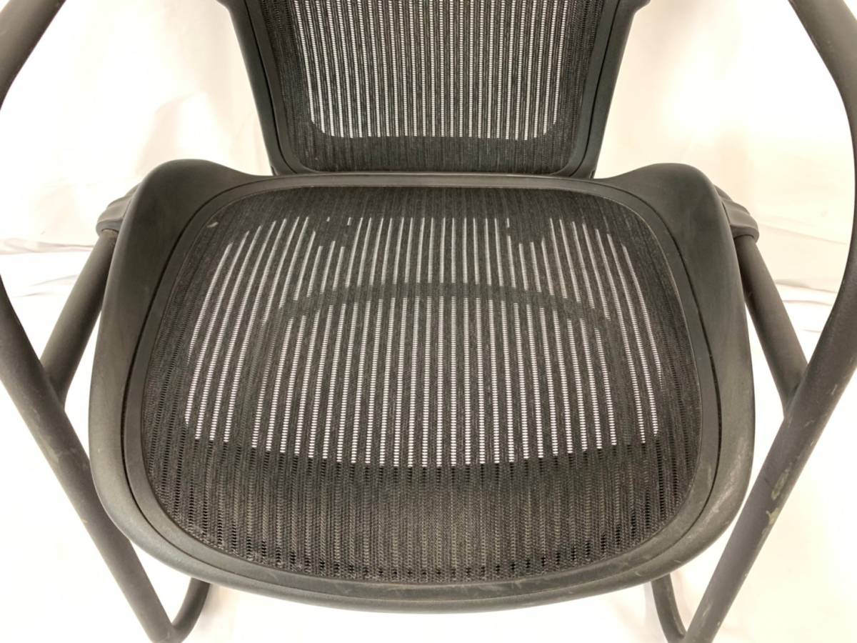 米軍放出品 HermanMiller/ハーマンミラー AE500P アーロンサイドチェア 