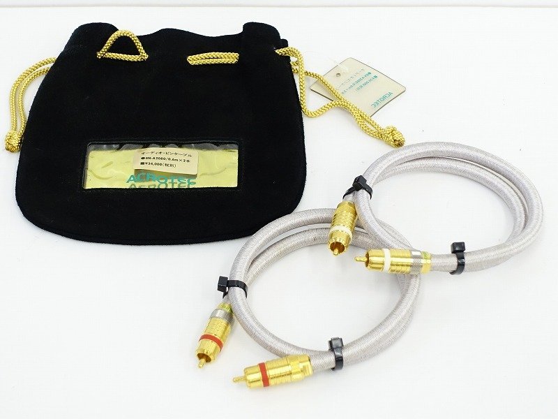 ACROLINK RCA ケーブル 65cm ペア 8N-A2080 アクロリンク ACROTEC