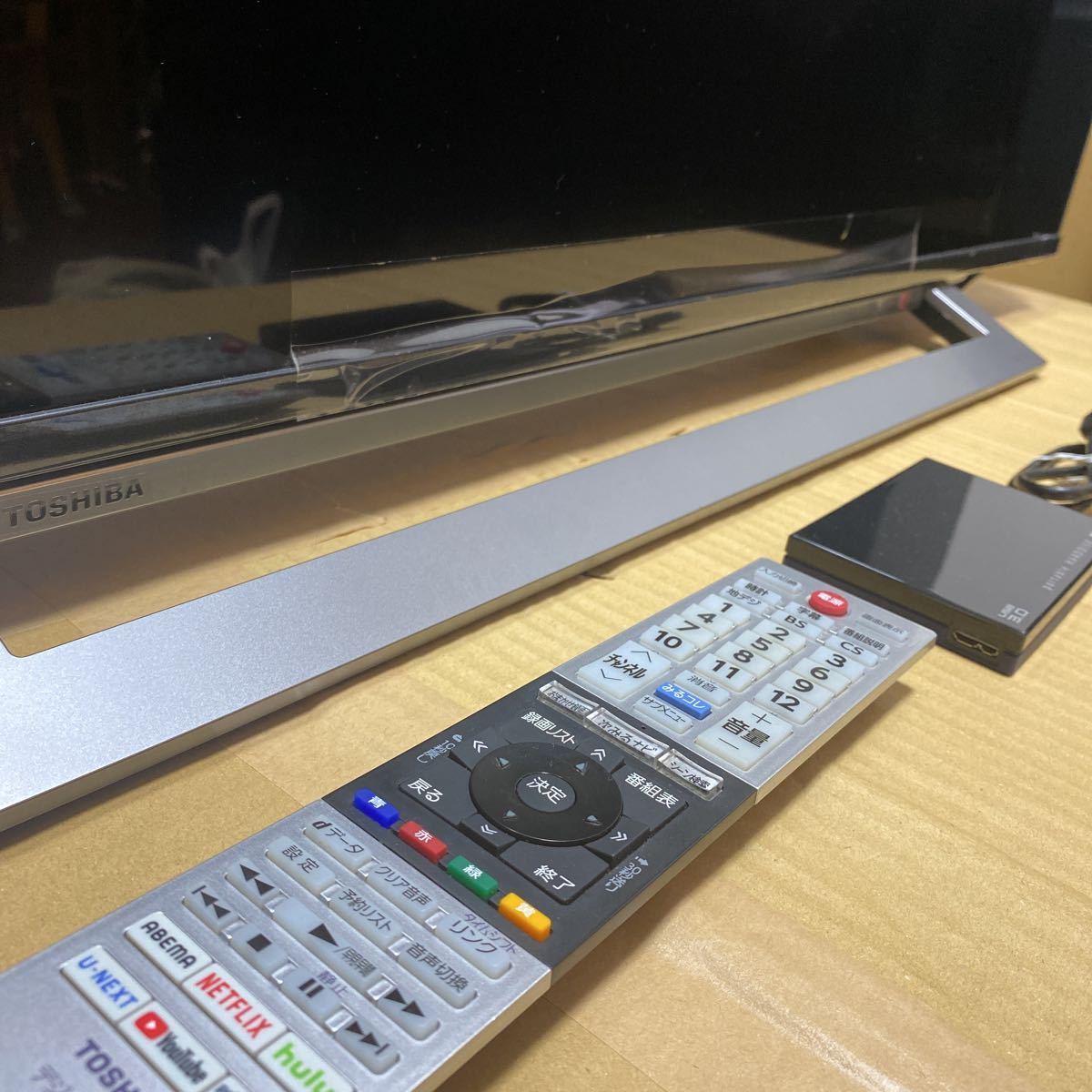 新品級】東芝 REGZA 43v型43M530X 2019年式/4K液晶/Netfrix.youtube