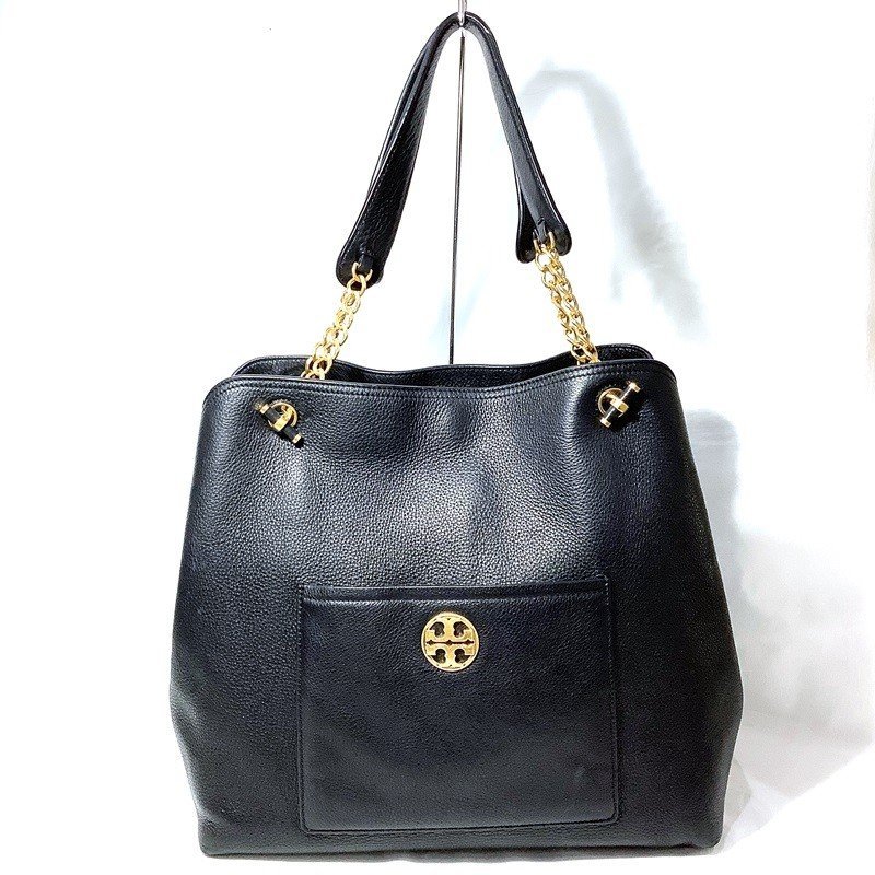 トリーバーチ(TORY BURCH )チェーンショルダートート ブラック