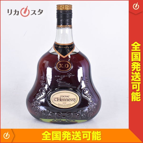 金キャップ グリーンボトル XO ヘネシー ヘネシーXO Hennessy 古酒 700ml ヘネシー［Hennessy］XO ◇Hennessy 金 40°700ml xo - ブランデー グリーンボトル」の落札相場