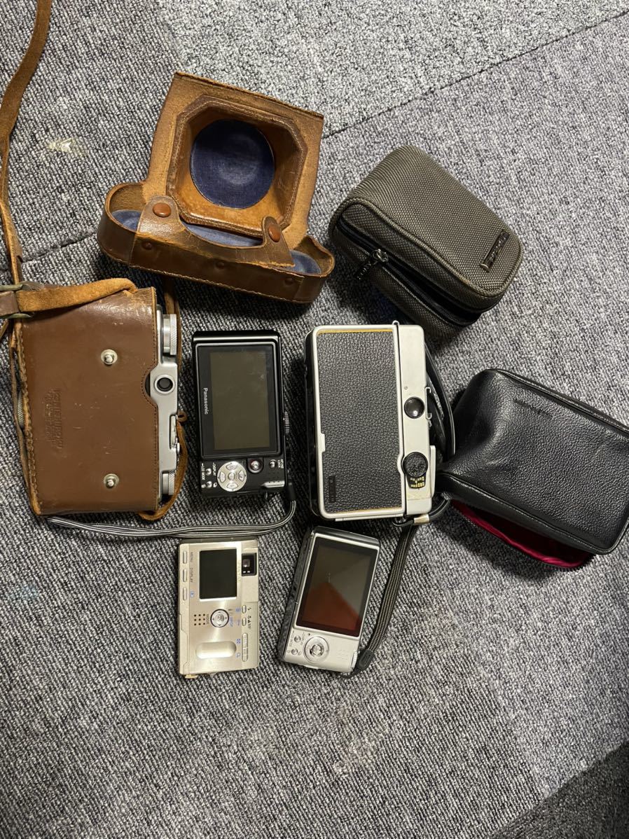 OLYMPUS デジカメ ジャンク まとめ売り KONICA OLYMPUS デジカメ レトロ ジャンク品まとめて