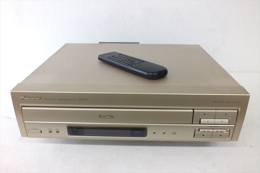 限定セール，最新作 PIONEER パイオニア CLD-R5 LDデッキ 現状品 221002Y5450(LDプレーヤー)｜売買されたオークション情報、yahooの商品情報をアーカイブ公開 - オークファン LDプレーヤー