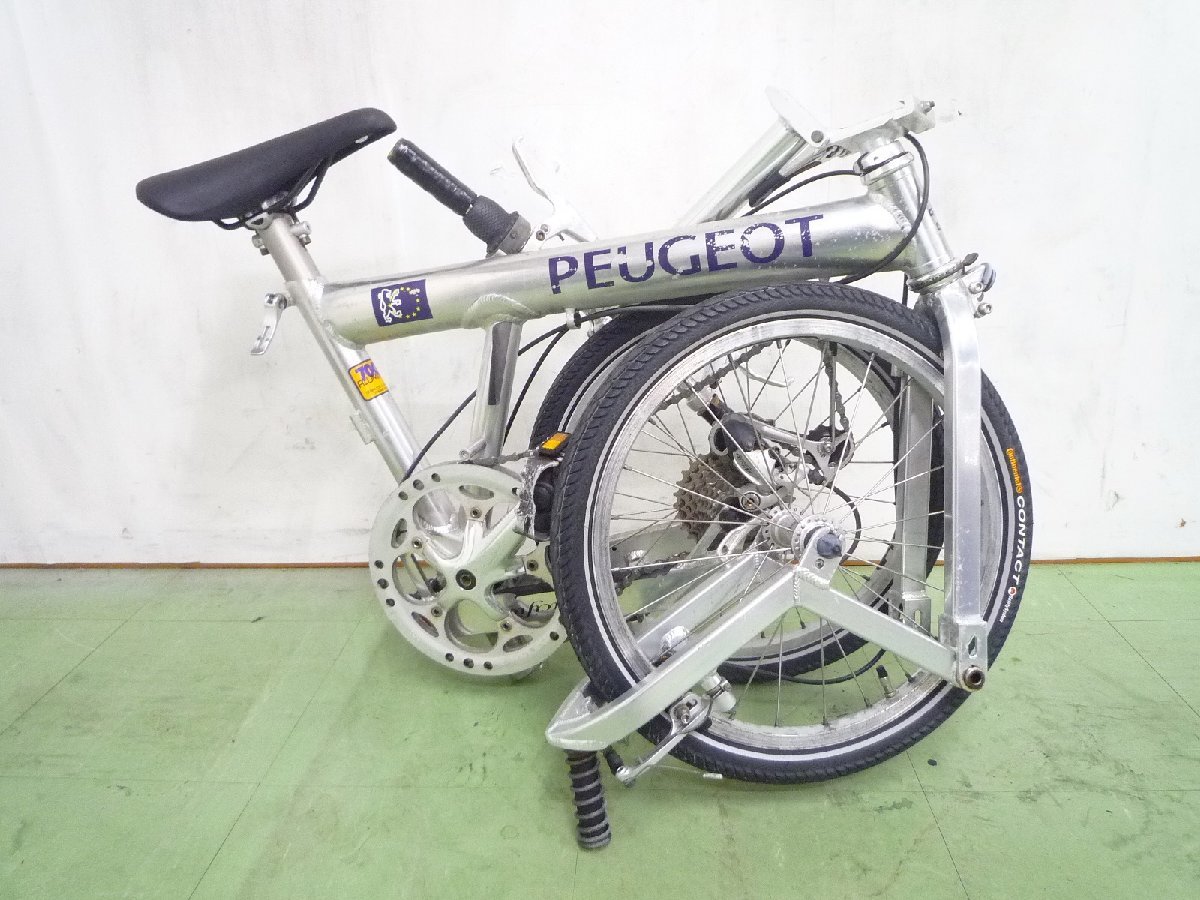 折り畳み自転車 18インチ プジョー パシフィック ジャンク 7005 アルミ
