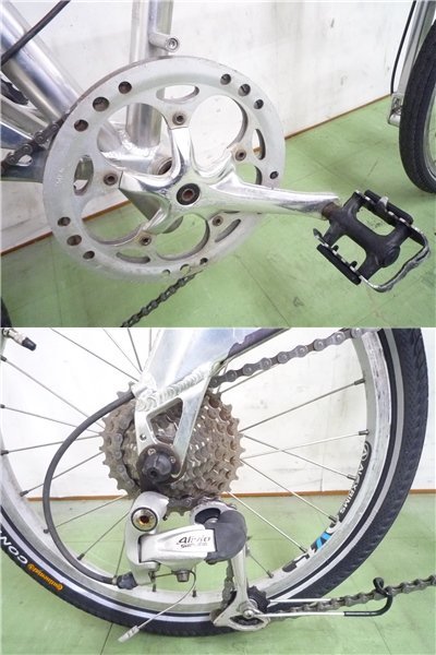 折り畳み自転車 18インチ プジョー パシフィック ジャンク 7005 アルミ