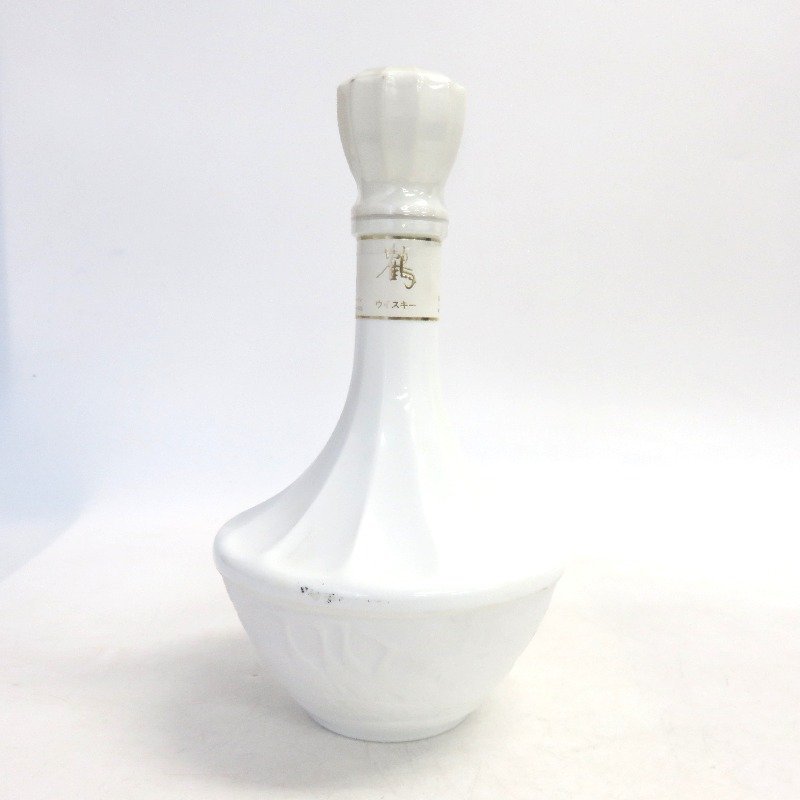 ニッカ鶴　陶器ボトル750ml 2本 鶴 ニッカ 陶器ボトル 鶴白陶器ボトルニッカウイスキー 鶴の求愛ボトル