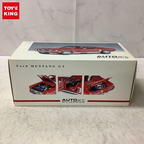 SALE，低価 1円〜 オートアート 1/18 フォード マスタングGT レッド(乗用車)｜売買されたオークション情報、yahooの商品情報をアーカイブ公開 - オークファン 乗用車