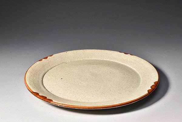 岩井窯 山本教行赤縁赤絵8寸丸皿未使用 - NEWS｜