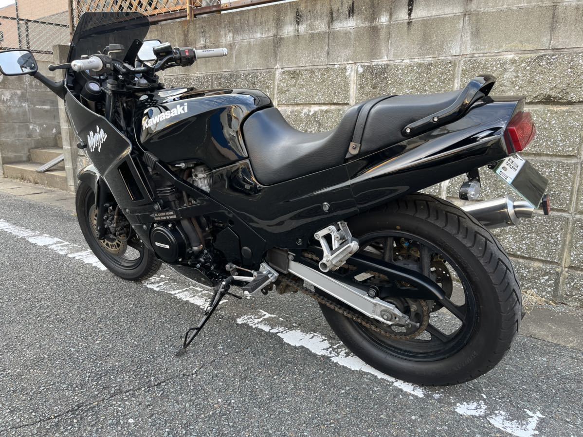 カワサキ!ニンジャ! GPZ400R! 旧車! KERKERマフラー! 車検付き! ETC 