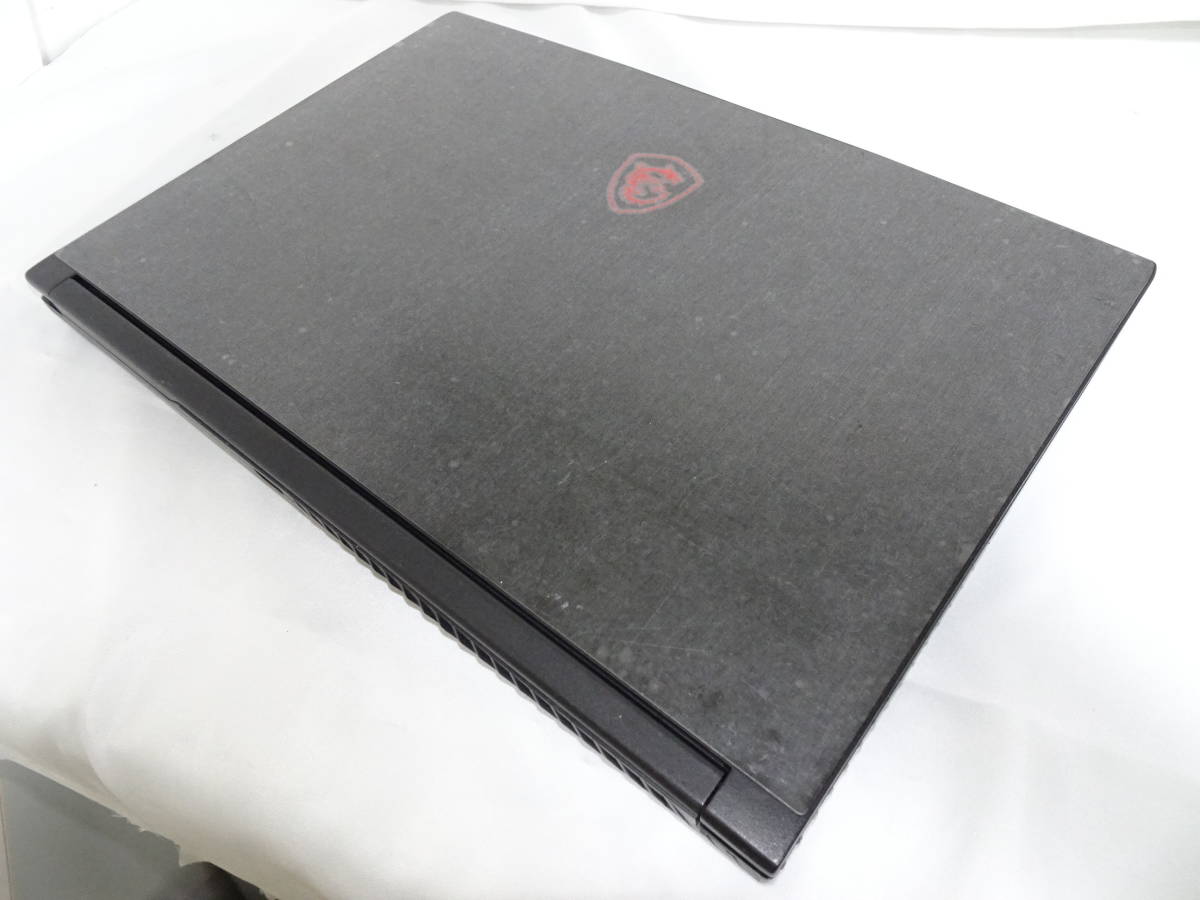 超美品 msi ゲーミングノート Windows11 第9世代 Core i7 9750H 