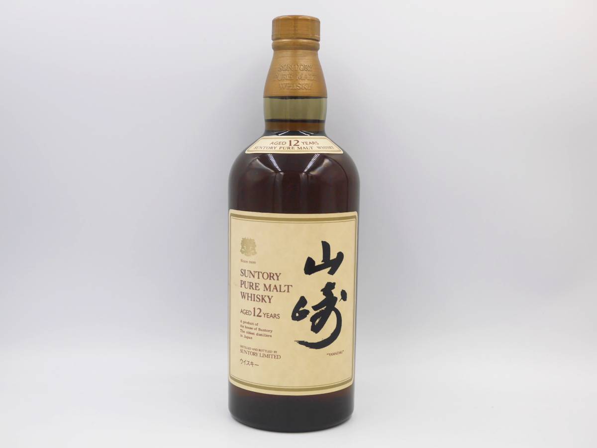 未開栓】SUNTORY サントリー 山崎 12年 PURE MALT ピュアモルト