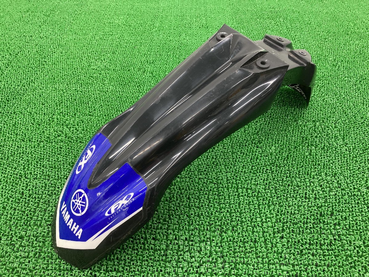 WR250X フロントフェンダー 黒 3D7 ヤマハ 純正 中古 バイク 部品