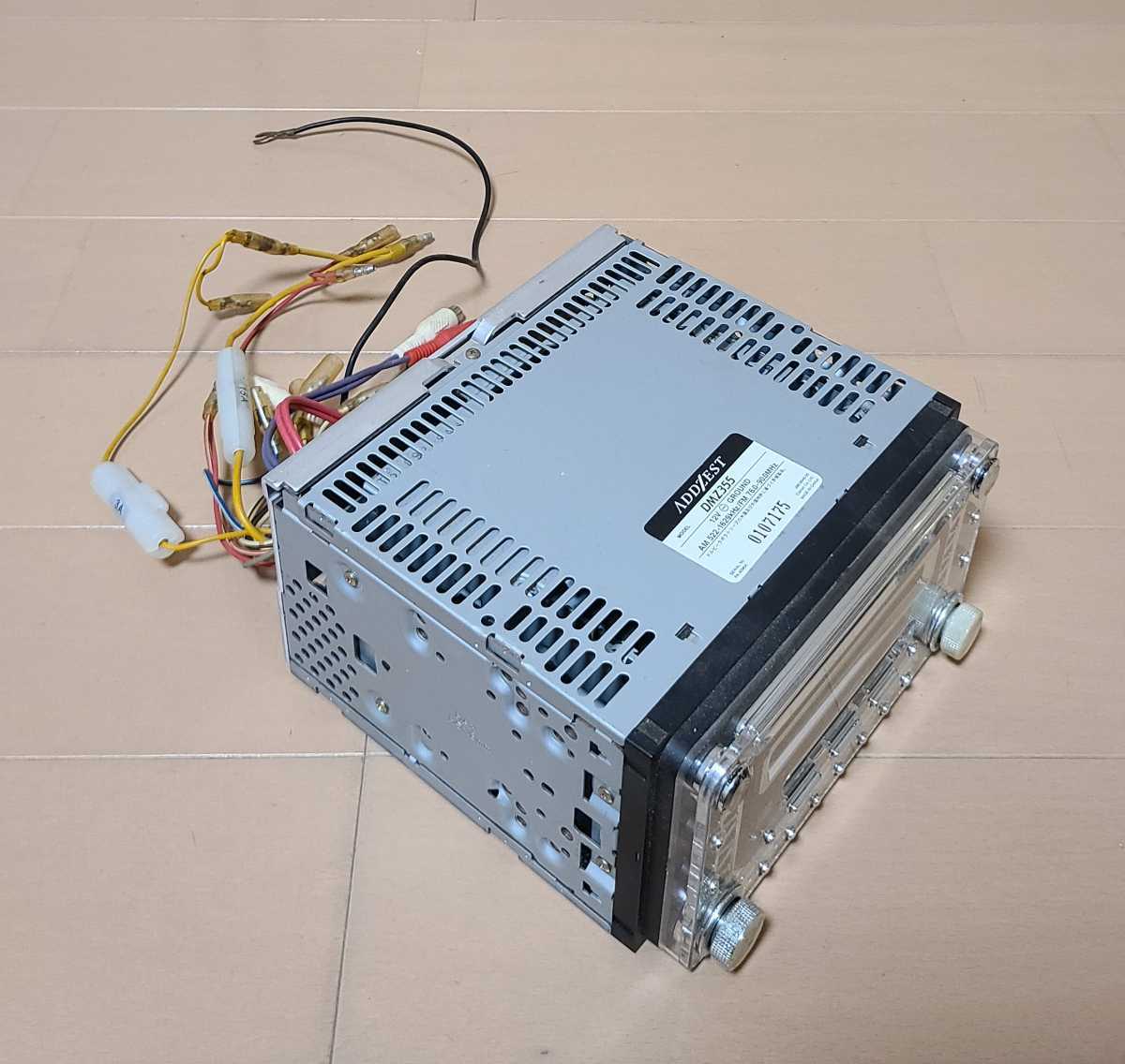 ADDZEST アゼスト カーオーディオ DMZ355 CD&frasl;MDデッキ ジャンク