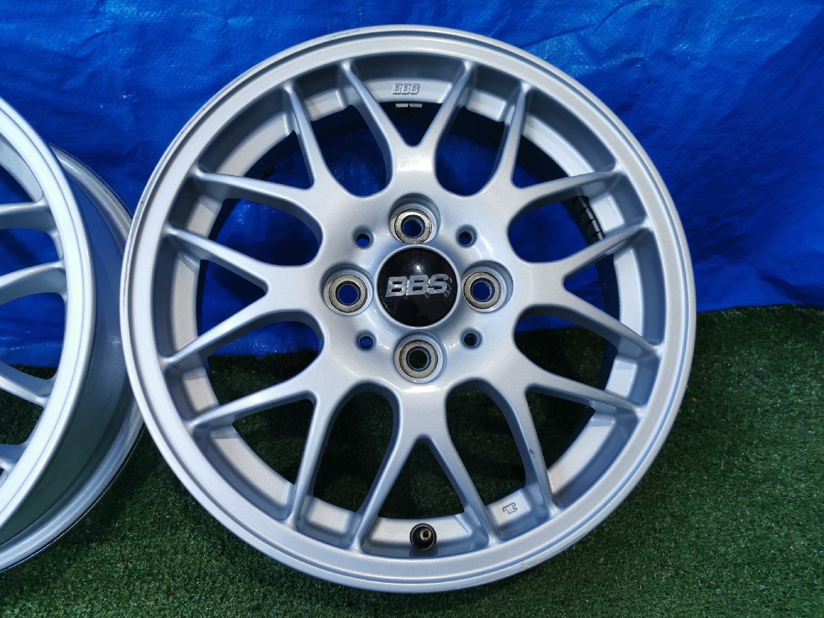● ホイール 2本 ダイハツ 純正 BBS コペン 15x4.5J+45 100 4H コペン BBS 15インチ ミライース 車用 その1