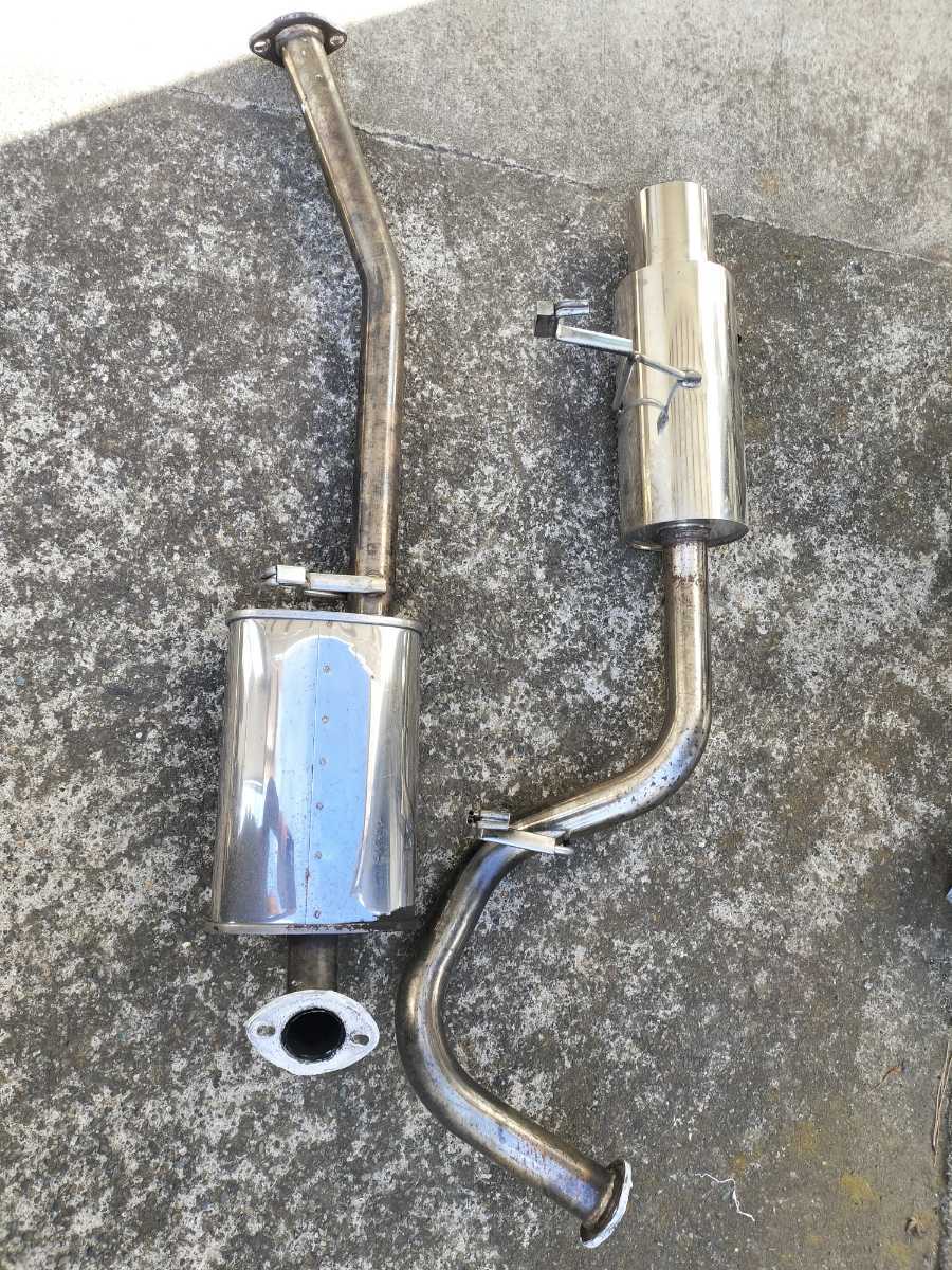 AE86 マフラー オールステン 50パイ マフラー 5ZIGEN ファイナル