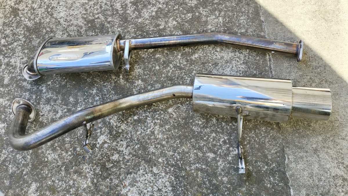 AE86 マフラー オールステン 50パイ マフラー 5ZIGEN ファイナル