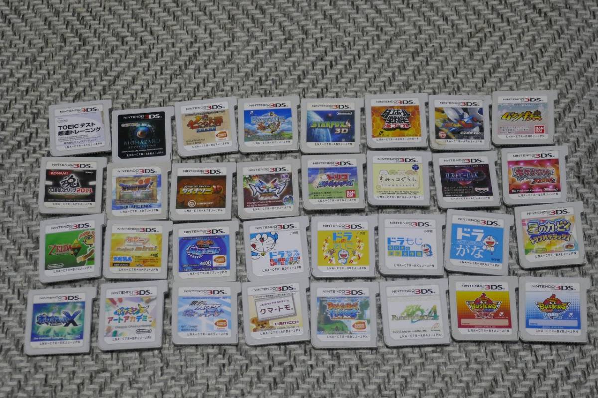 ◇3DSソフトのみ まとめて 32本セット / ジャンク ◇3DSソフト