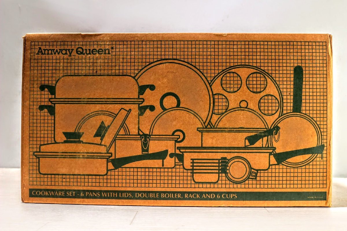 B.0356【未開封品】Amway queen Cook Ware set アムウェイ クィーン