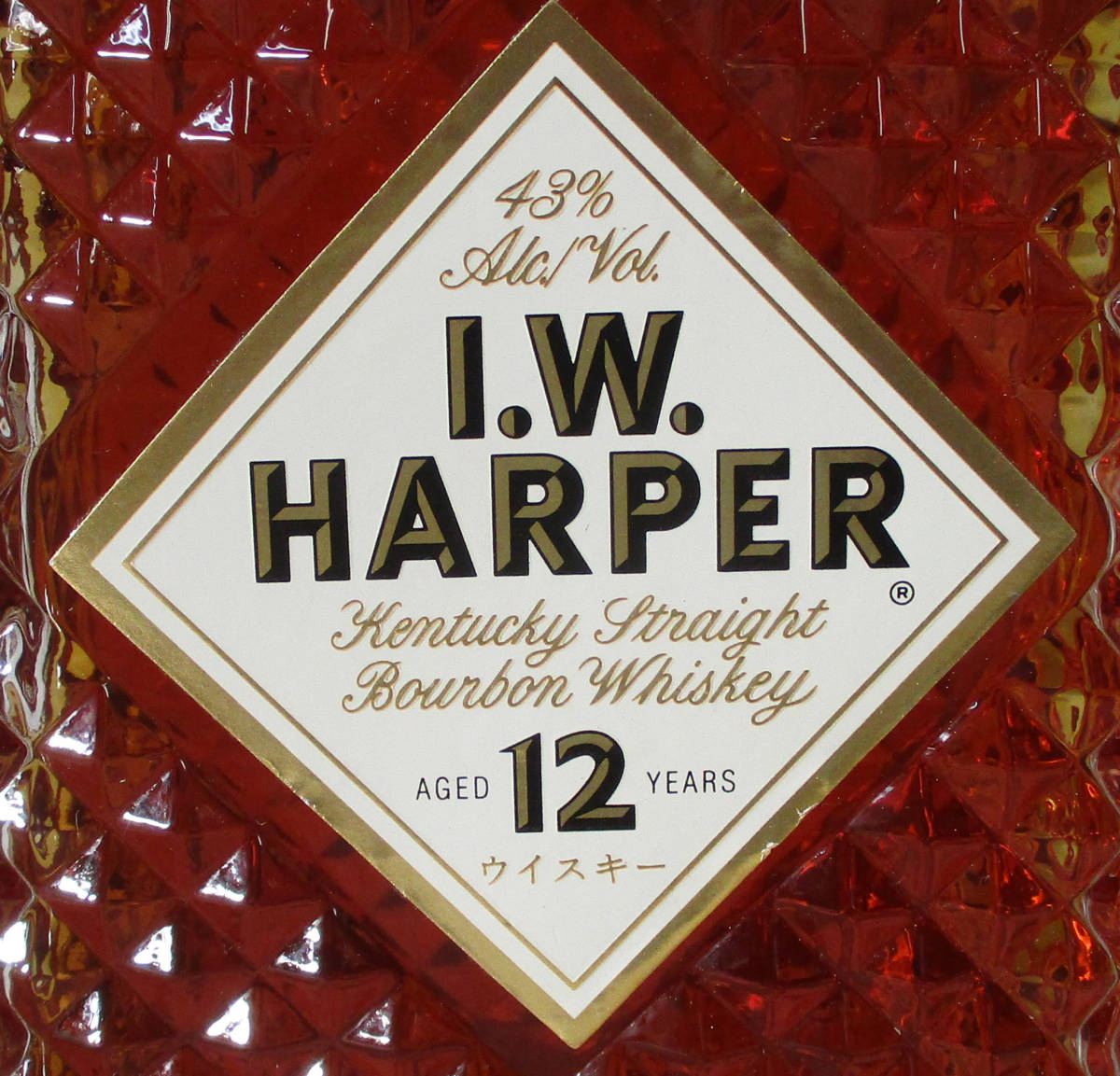 赤封紙 古酒 バーボンウイスキー IWハーパー 750ml 43% 6本 I.W