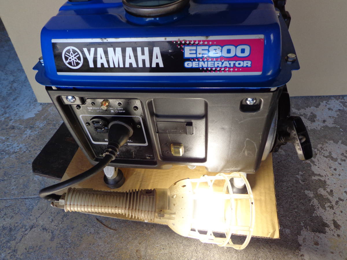 YAMAHA ヤマハ ポータブル発電機 cosmos EF800B 50Hz 4サイクル 中古品 