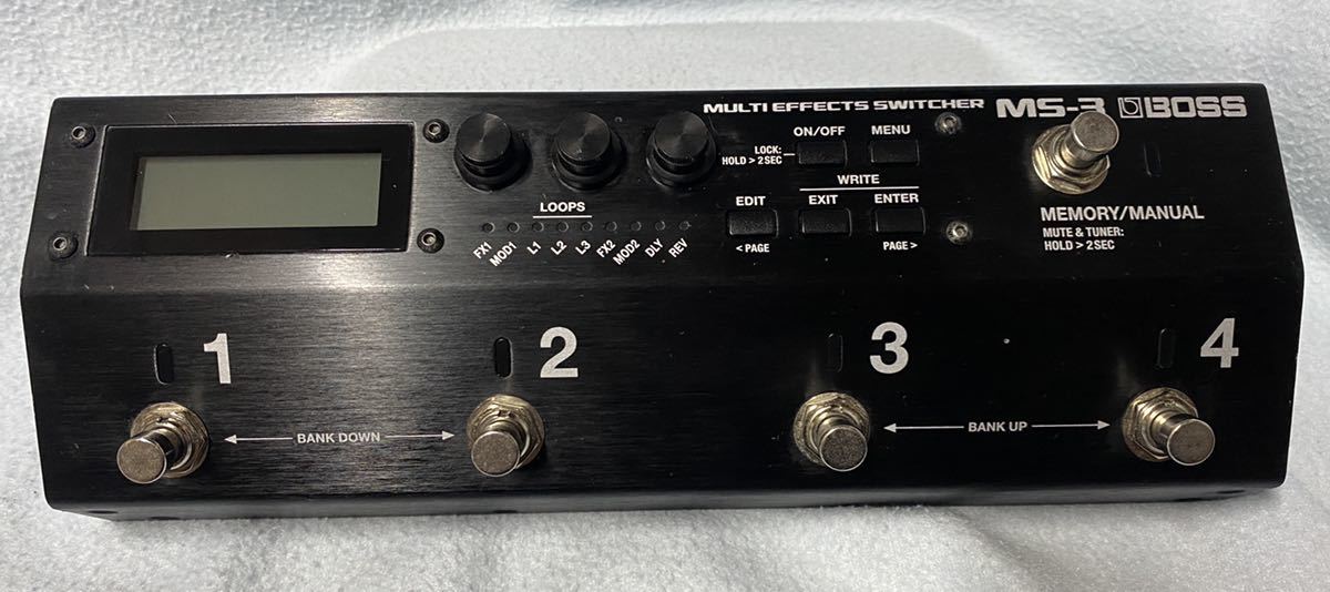 BOSS MS-3 マルチエフェクター スイッチャー Effects Multi Switcher