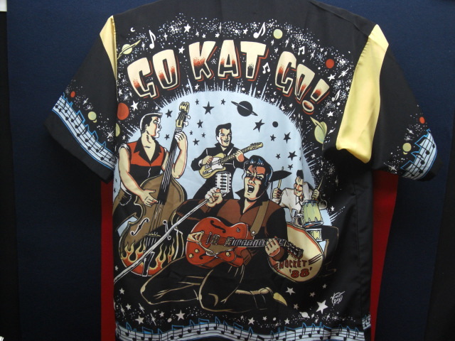 LA ROCKA! バンド柄 プリントシャツ ROCKET88 ラロッカ ジョンソンズ(M  