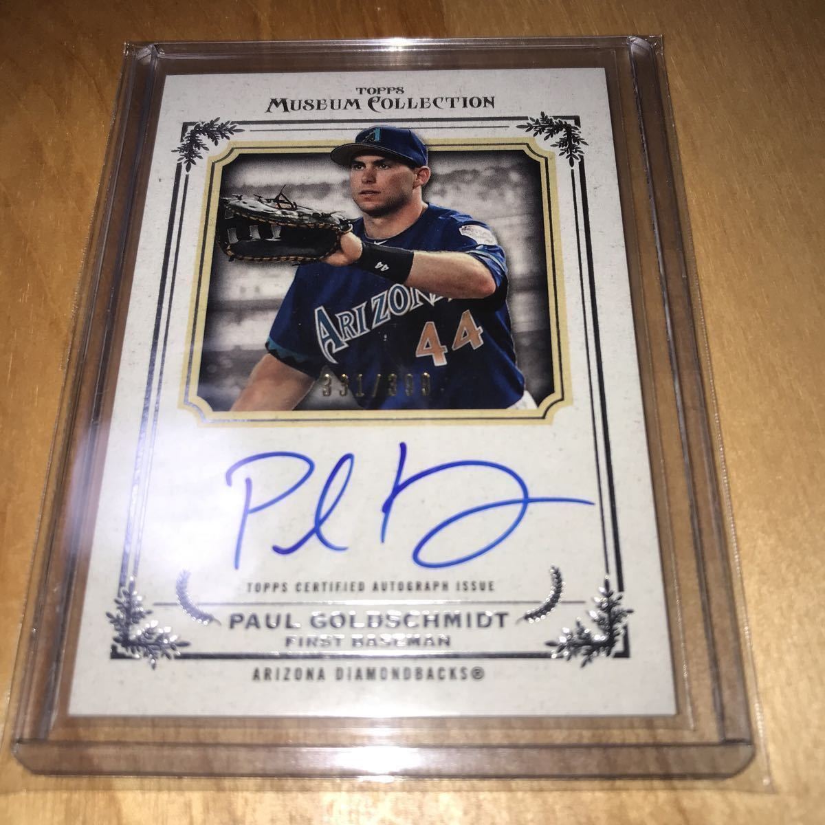 Topps 「Paul goldschmidt」直筆サイン（AUTO）カード/ポール