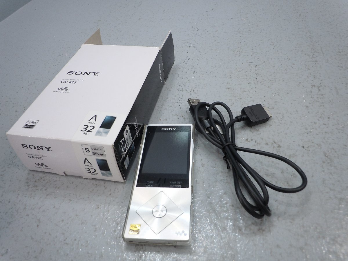 □SONY ウォークマン NW-A16 32GB ソニー 同梱不可 1円スタート 32GB