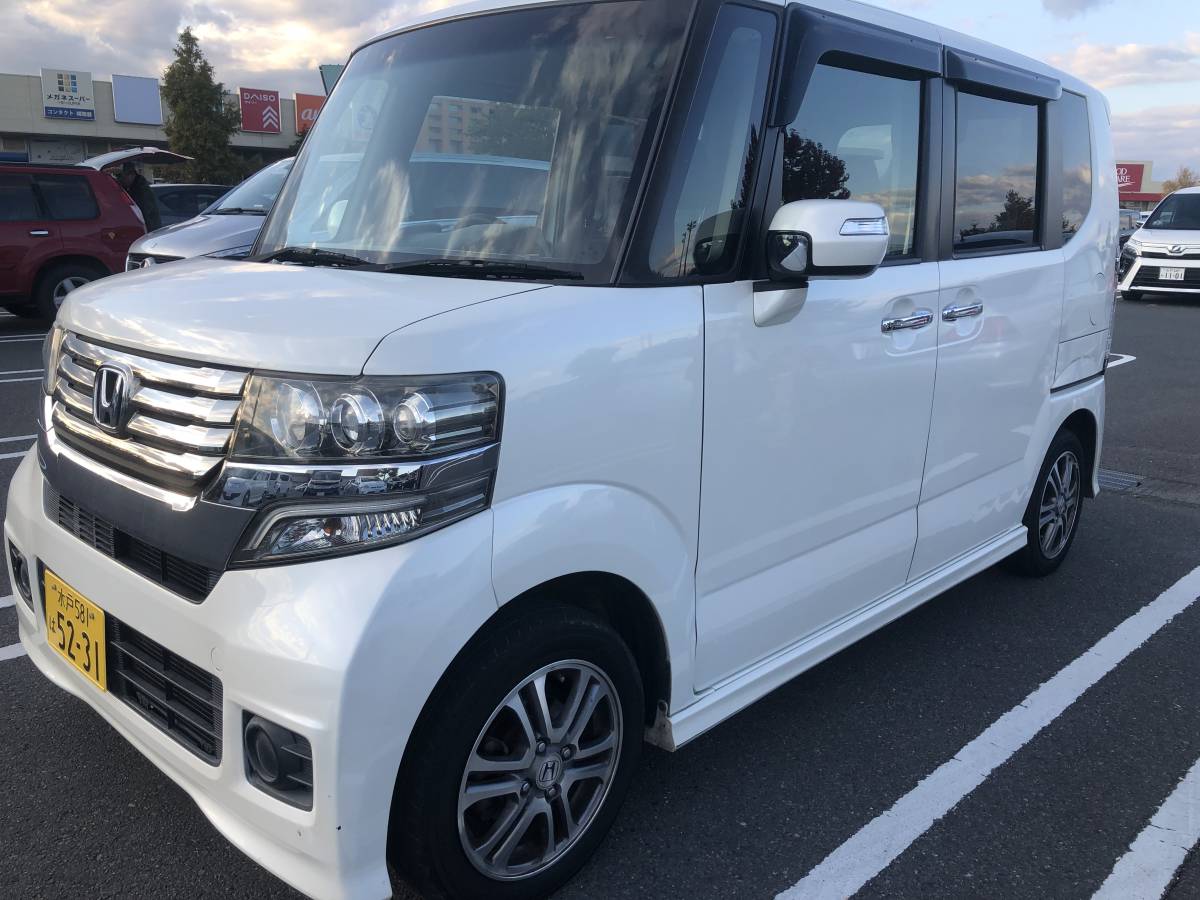 H25年 Nbox+プラス,カスタムターボ,車検満タン,ミッションO/H済み,人気  