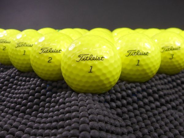 低価，大得価 J2H-07B Titleist PRO V1 2019年モデル イエロー 30球 タイトリスト ロストボール(30個～)｜売買されたオークション情報、yahooの商品情報をアーカイブ公開 - オークファン ボール