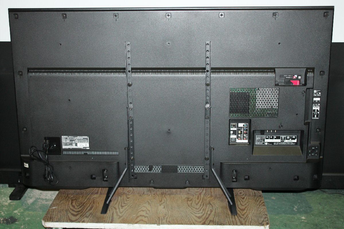 SONY ジャンク BRAVIA 4K対応 &frasl;BS KJ-55X85L 78068★SONY 55型4K液晶テレビ KJ-55X8500C (9) 【1円スタート！/BRAVIA/4K液晶/Android TV/Bluetooth/外付けHDD/純正リモコン付】