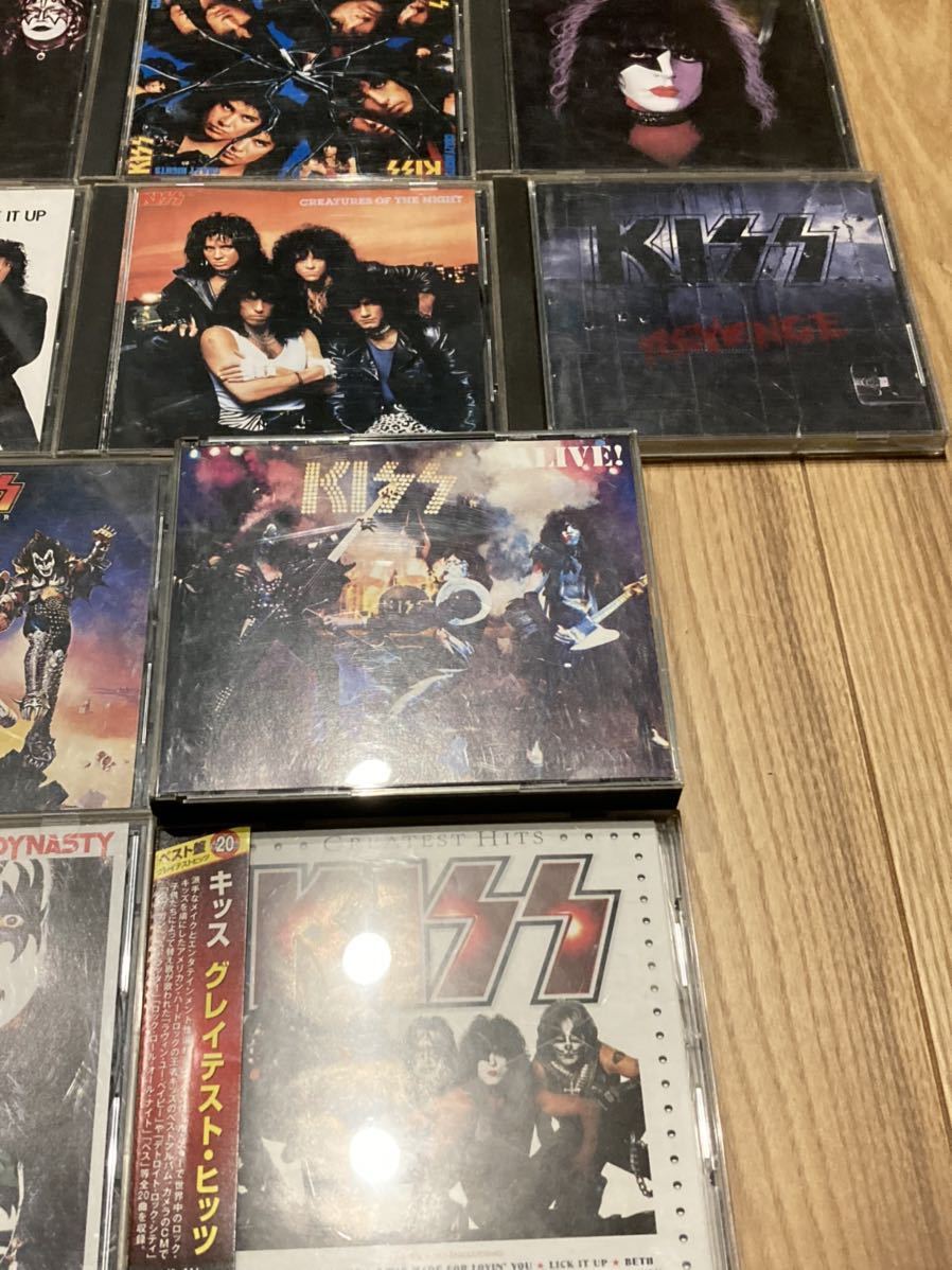 KISS キッス 紙ジャケ 9枚セット KISS キッス 紙ジャケ 9枚セット