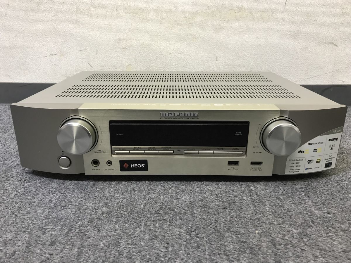 格安，2025 L060-I39-636 marantz マランツ AVレシーバー NR1609 2018年製 通電確認済み ③(マランツ)｜売買されたオークション情報、yahooの商品情報をアーカイブ公開 - オークファン マランツ