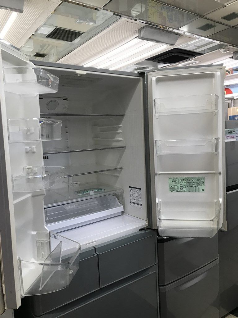 引取or近隣配送限定】日立 ノンフロン冷凍冷蔵庫 475L 中古 R-F48M1(XS