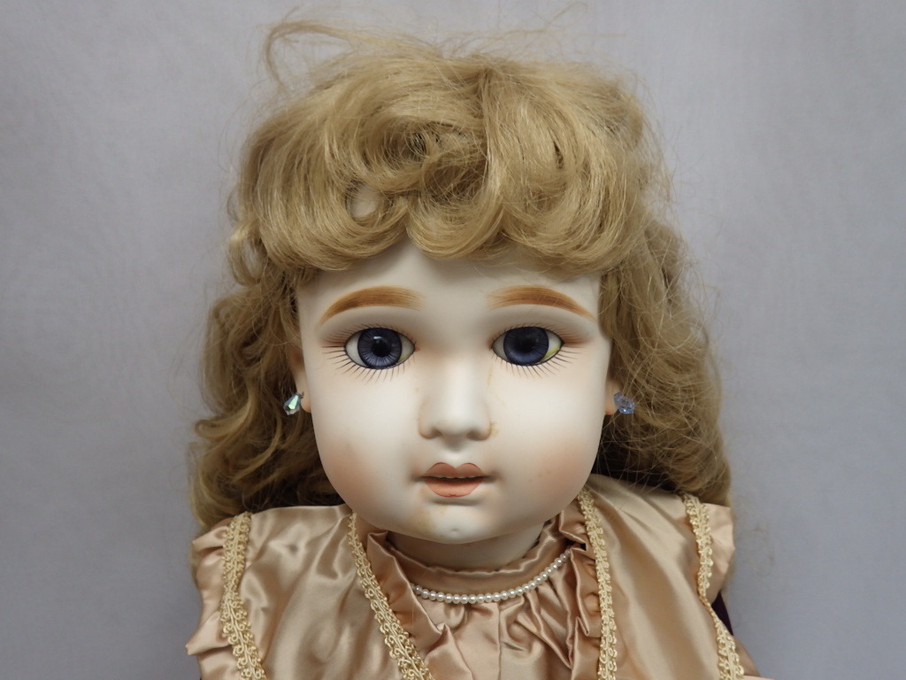 ビスクドール BEBE・JUMEAU べべ ジュモー 女の子 全長40cm