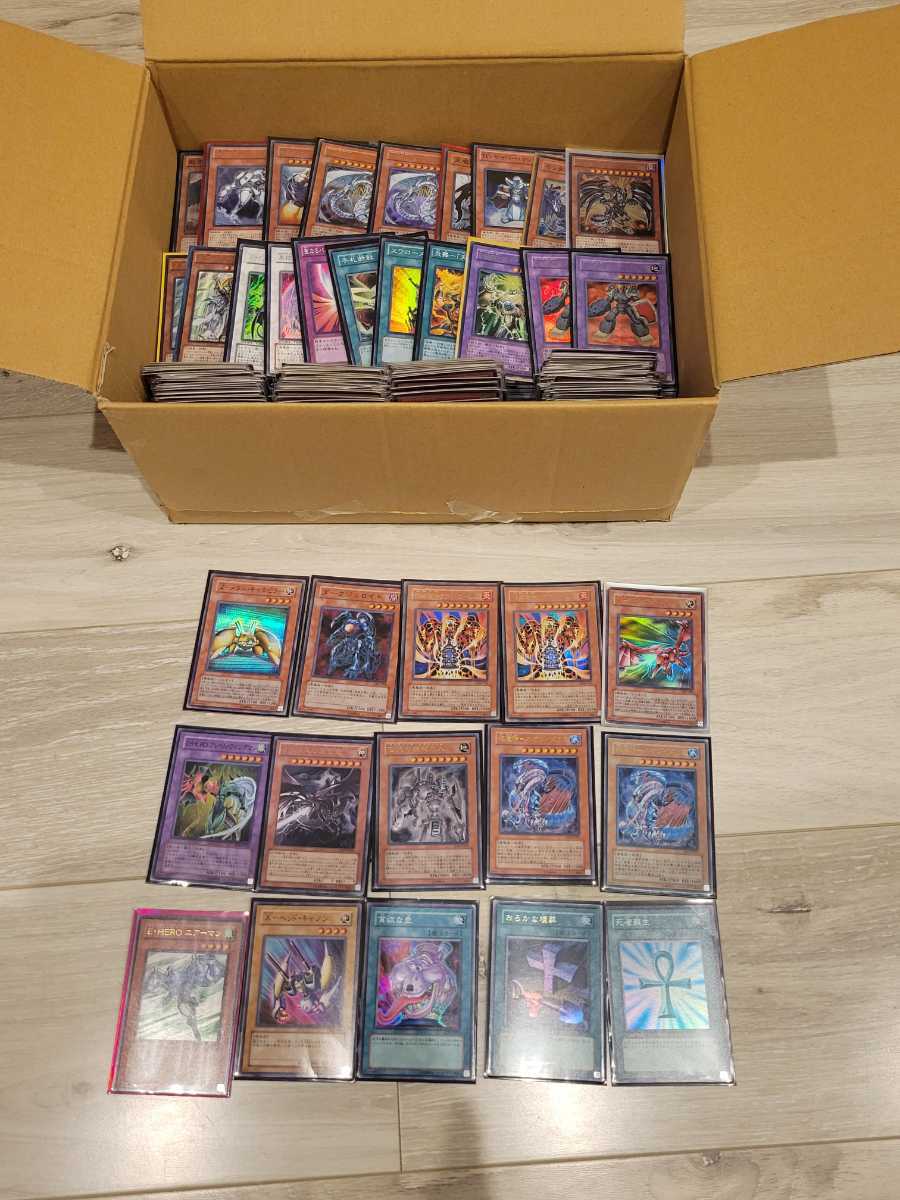 遊戯王　日本語のみ　スーパーレア以上　4000枚　まとめ 遊戯王 スーパーレア以上のみ約2500枚（ゴールドカード、ノーパラは