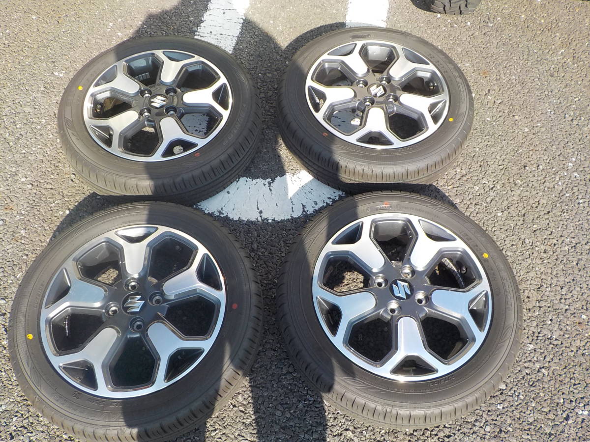 ☆新車外し!!/美品!!☆スズキハスラー純正タイヤ・ホイール4本セット 