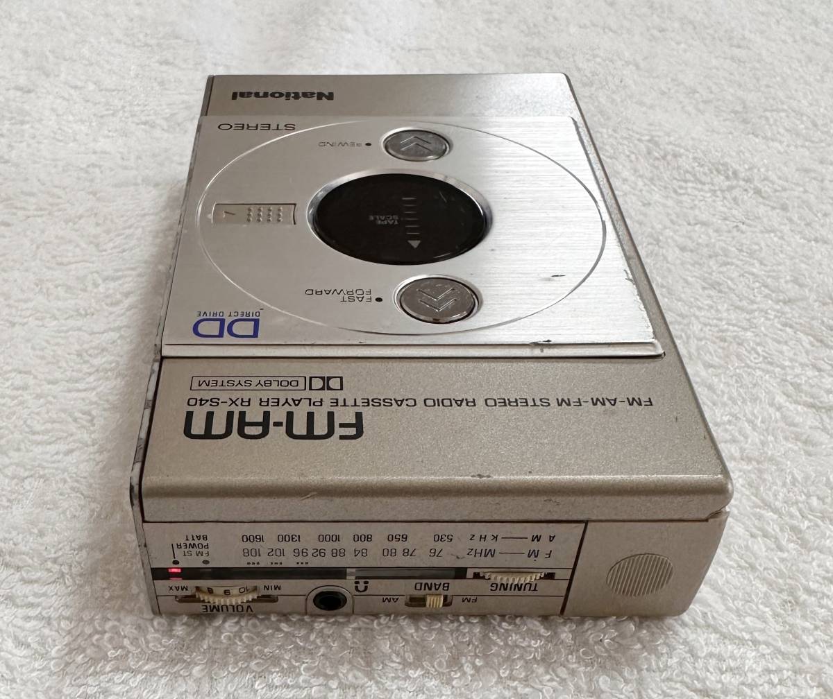 National ナショナル カセットプレーヤー RX-S40 当時物 Yahoo