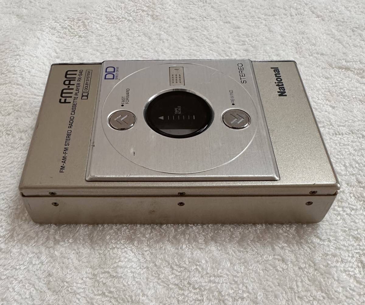 National ナショナル カセットプレーヤー RX-S40 当時物 Yahoo