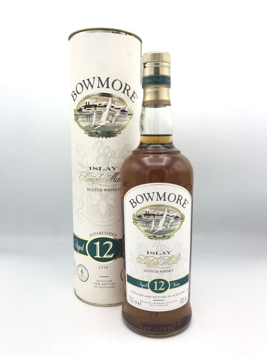 未開栓】ボウモア BOWMORE 12年 カモメラベル シングルモルト